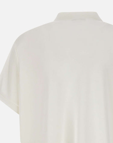 LACOSTE Polo in cotone WHITE Uomo 