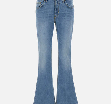 LEVI'S Jeans Boot Slim a vita bassa Light Blue Donna 