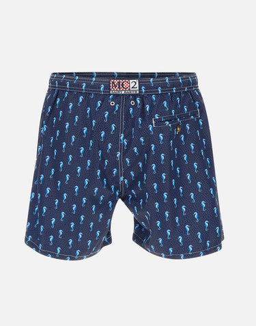 MC2 SAINT BARTH Costume "Lighting micro fantasy" BLUE Uomo 