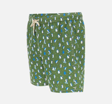 MC2 SAINT BARTH Costume "Lighting micro fantasy" GREEN Uomo 