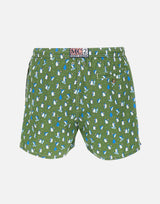 MC2 SAINT BARTH Costume "Lighting micro fantasy" GREEN Uomo 