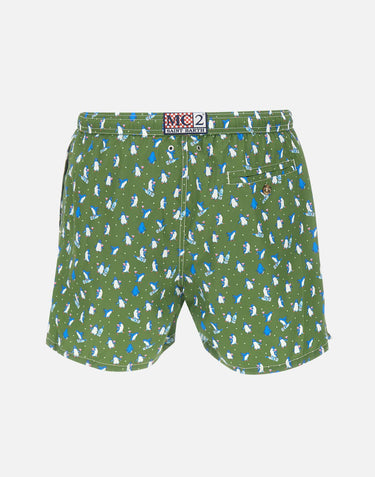 MC2 SAINT BARTH Costume "Lighting micro fantasy" GREEN Uomo 