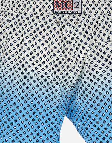 MC2 SAINT BARTH Costume "Lighting micro stretch" Light Blue Uomo 