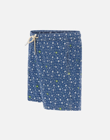 MC2 SAINT BARTH Costume "Lighting micro stretch" BLUE Uomo 