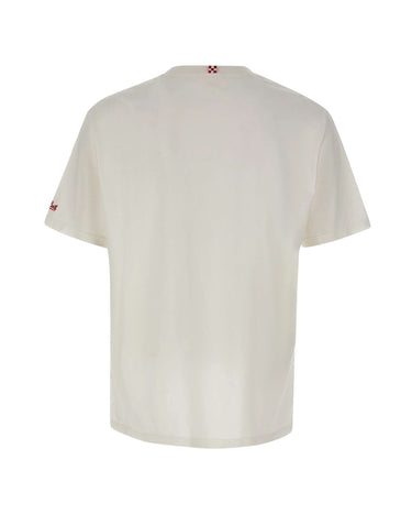 MC2 SAINT BARTH T-shirt "Aspetta Spera" WHITE Uomo 