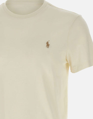 POLO RALPH LAUREN T-shirt "Classics" BEIGE Uomo 