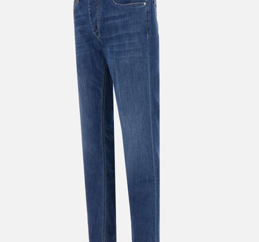 RE-HASH Jeans"Rubens-B" BLUE Uomo 