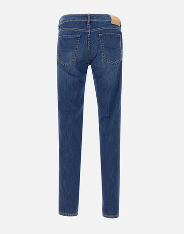 RE-HASH Jeans"Rubens-B" BLUE Uomo 