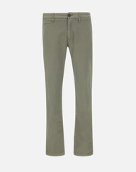 RE-HASH Pantaloni "Mucha-1" in cotone GREEN Uomo 