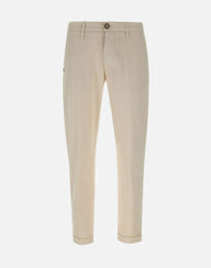 RE-HASH Pantaloni "Mucha Chinos" WHITE Uomo 
