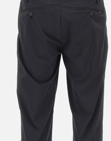 RE-HASH Pantaloni "Mucha Tech Up Chino" BLACK Uomo 