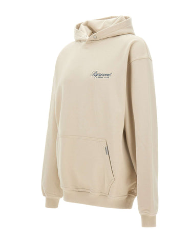 REPRESENT Felpa "Owners Club Script" BEIGE Uomo 
