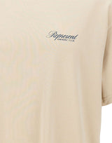REPRESENT T-shirt  "Owners Club Script" BEIGE Uomo 