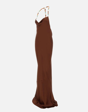 Abito "Finley" RSS251144617 CHESTNUT RETROFETE 