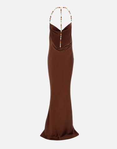 Abito "Finley" RSS251144617 CHESTNUT RETROFETE 