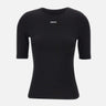 ROTATE "Shorts sleeves t-shirt" BLACK Donna 
