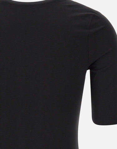 ROTATE "Shorts sleeves t-shirt" BLACK Donna 