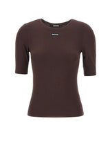 ROTATE T-shirt a maniche corte BROWN Donna 