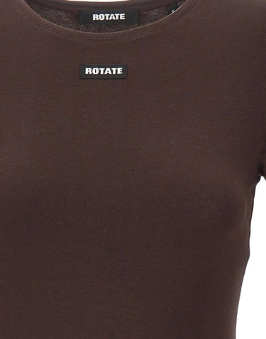 ROTATE T-shirt a maniche corte BROWN Donna 