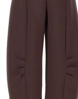ROTATE Pantaloni cargo in scuba BROWN Donna 