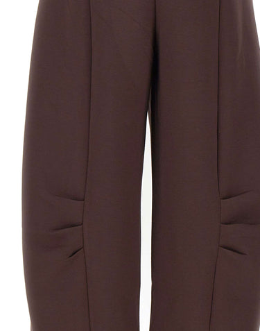 ROTATE Pantaloni cargo in scuba BROWN Donna 