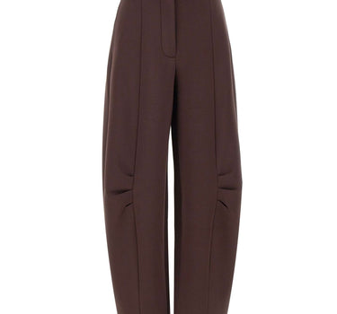 ROTATE Pantaloni cargo in scuba BROWN Donna 