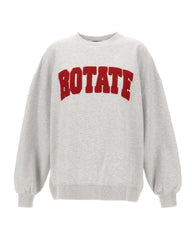 ROTATE Felpa "Heavy Sweat" GREY Donna 