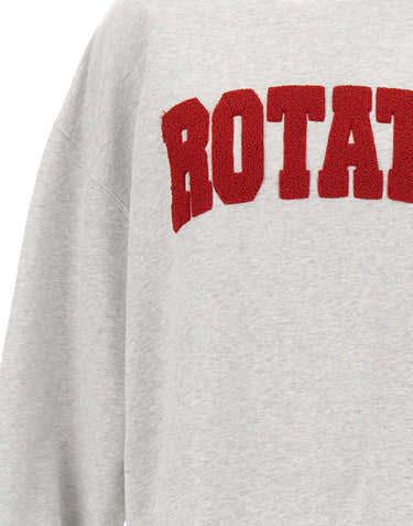 ROTATE Felpa "Heavy Sweat" GREY Donna 