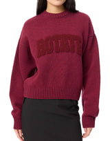 ROTATE Maglione girocollo in lana RED Donna 