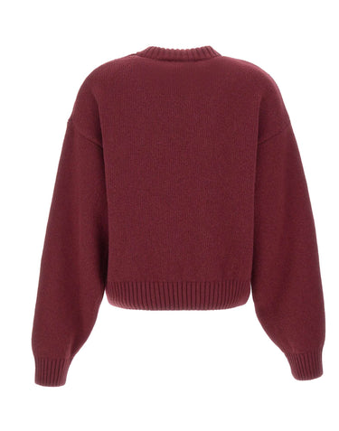 ROTATE Maglione girocollo in lana RED Donna 