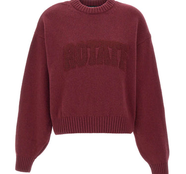 ROTATE Maglione girocollo in lana RED Donna 