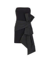 ROTATE Abito bustier con fiocco BLACK Donna 