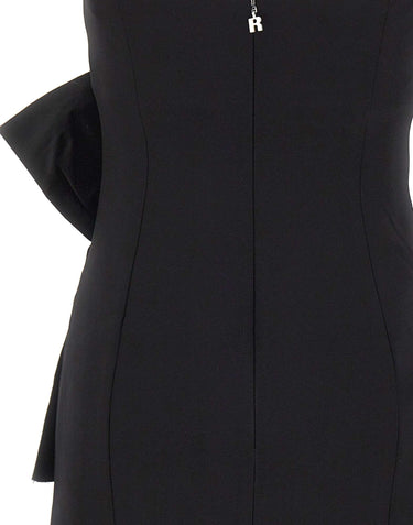 ROTATE Abito bustier con fiocco BLACK Donna 