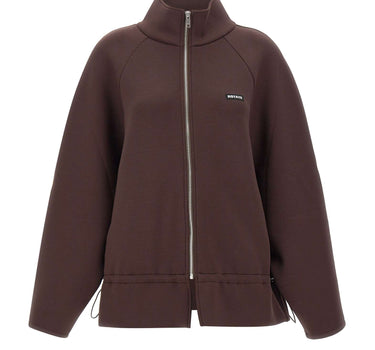 ROTATE Giacca in scuba con zip BROWN Donna 