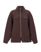 ROTATE Giacca in scuba con zip BROWN Donna 