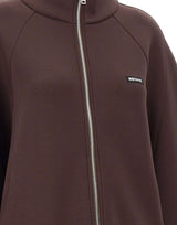 ROTATE Giacca in scuba con zip BROWN Donna 