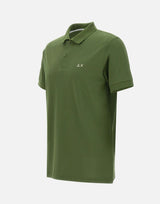 SUN68 "Polo basic" GREEN Uomo 
