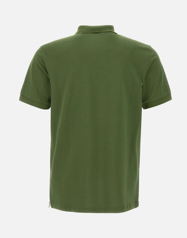 SUN68 "Polo basic" GREEN Uomo 