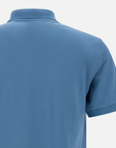 SUN68 "Polo basic" BLUE Uomo 