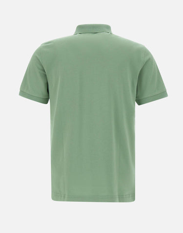 SUN68 "Polo basic" GREEN Uomo 
