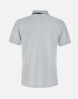 SUN68 "Print under collar polo shirt" WHITE Uomo 