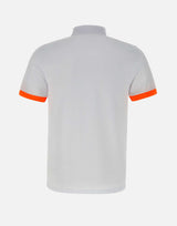SUN68 "Polo fluo multicolor" WHITE Uomo 