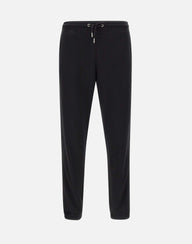 SUN68 Jogger "Basic" in cotone BLACK Uomo 