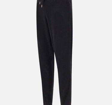 SUN68 Jogger "Basic" in cotone BLACK Uomo 