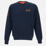 SUN68 "Fluo fleece sweatshirt" BLUE Uomo 