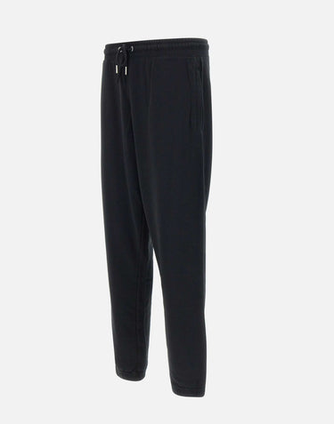 SUN68 "Basic fleece jogger" BLACK Uomo 