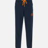 SUN68 "Cotton fleece trousers" BLUE Uomo 