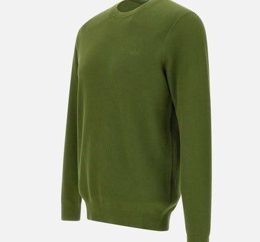 SUN68 "Sweater  vintage" GREEN Uomo 