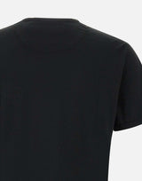 SUN68 "Round bottom t-shirt" BLACK Uomo 