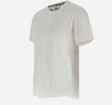 SUN68 "Round bottom t-shirt" WHITE Uomo 